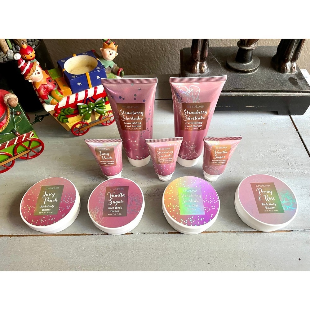 New Sealed‎ Bebe Body Butter Hand Lotion and Foot Cream